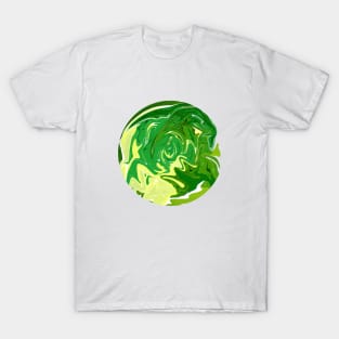 Green Liquify T-Shirt